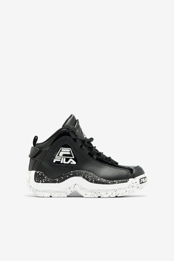 Fila Trainers Kids Black/White Grant Hill 2 - Ireland 94806-NFEW